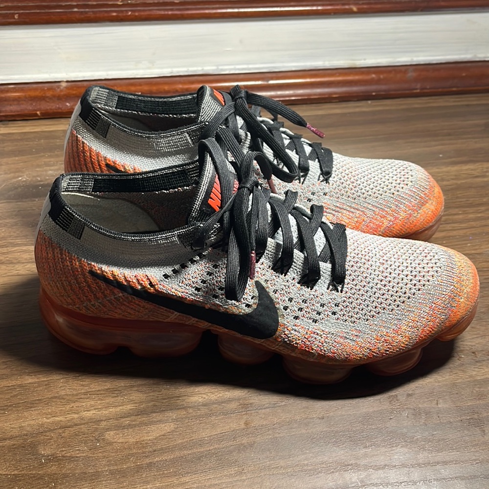 Women’s Nike Vapermax Orange/Grey/ Black
